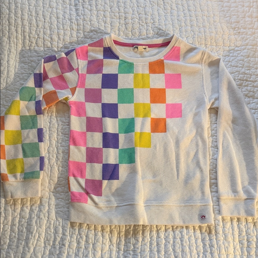 Appaman girls waffle knit sweater